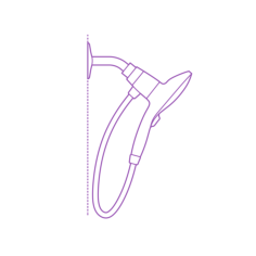 Fixtures Shower Heads Moen Engage Spray Head Handshower 5.5 Inch Svg Line Art, Free Vectors File